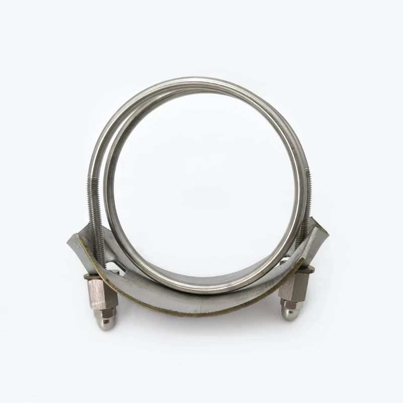 Stainless Steel 304/316 Tiger Clamp Spiral Double Bolt Clamp