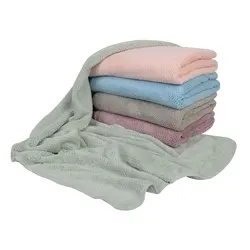 Comfortable Quick Dry Women Coral Fleece Bath Towels For Adults