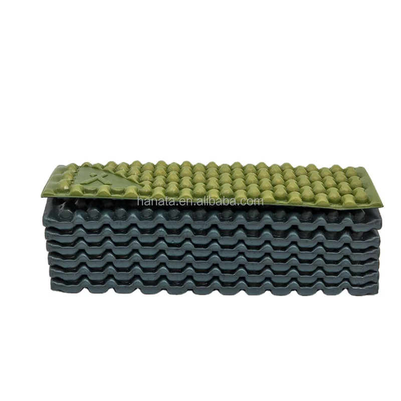 Tantu XPE peanut shell floor cushion for outdoor single egg nest folding waterproof cushion for camping with extra thick cushion