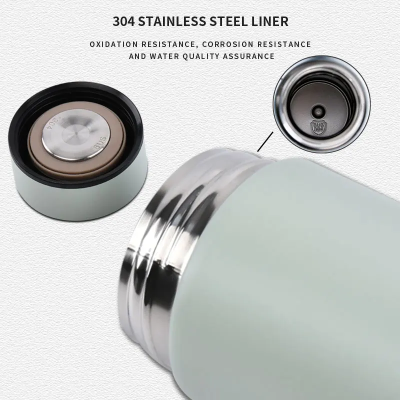 HYB OEM hot selling promotion gift portable 304 stainless steel vacuum flask