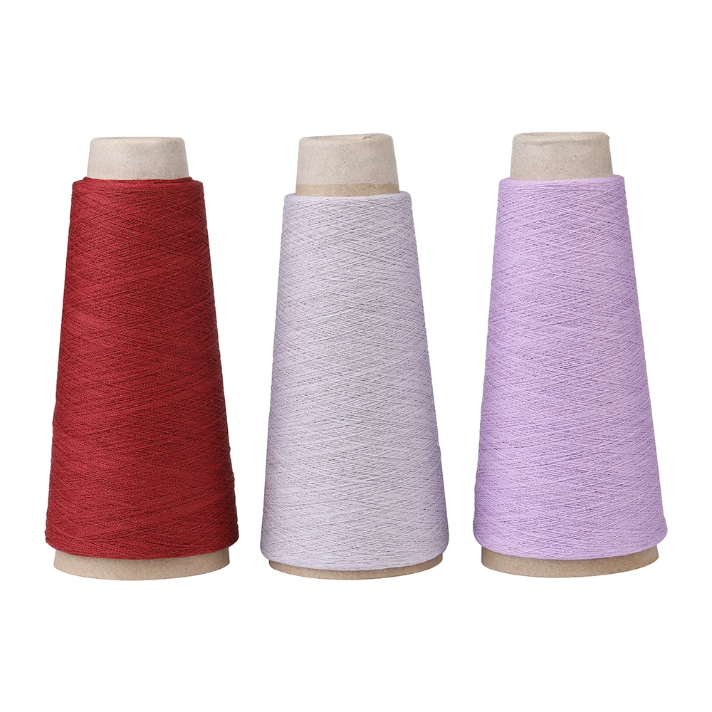 
20S/2 30S/2 40S/2 60S/2 Mercerized burnt wool cotton 100% cotton yarn 