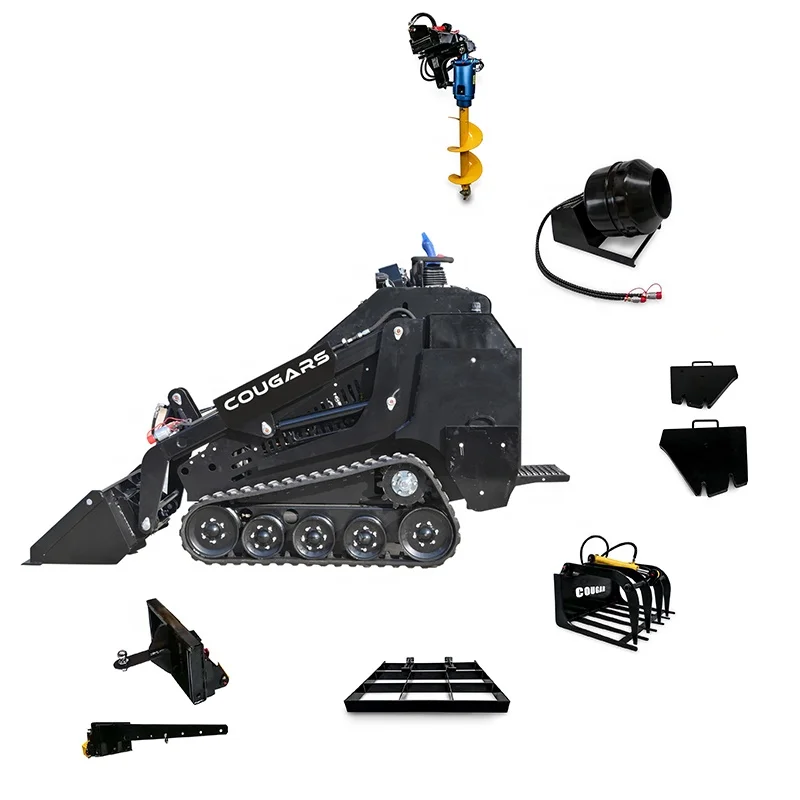 Мини-погрузчик с двигателями Kubota гусеничный погрузчик CG827 фронтальный надежным насосом для ферм и розничной торговли