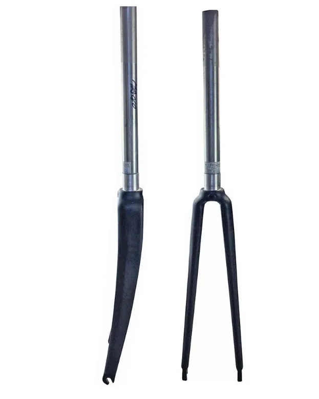 700c carbon fork  bicycle  part road bike fork aluminum steerer carbon fork
