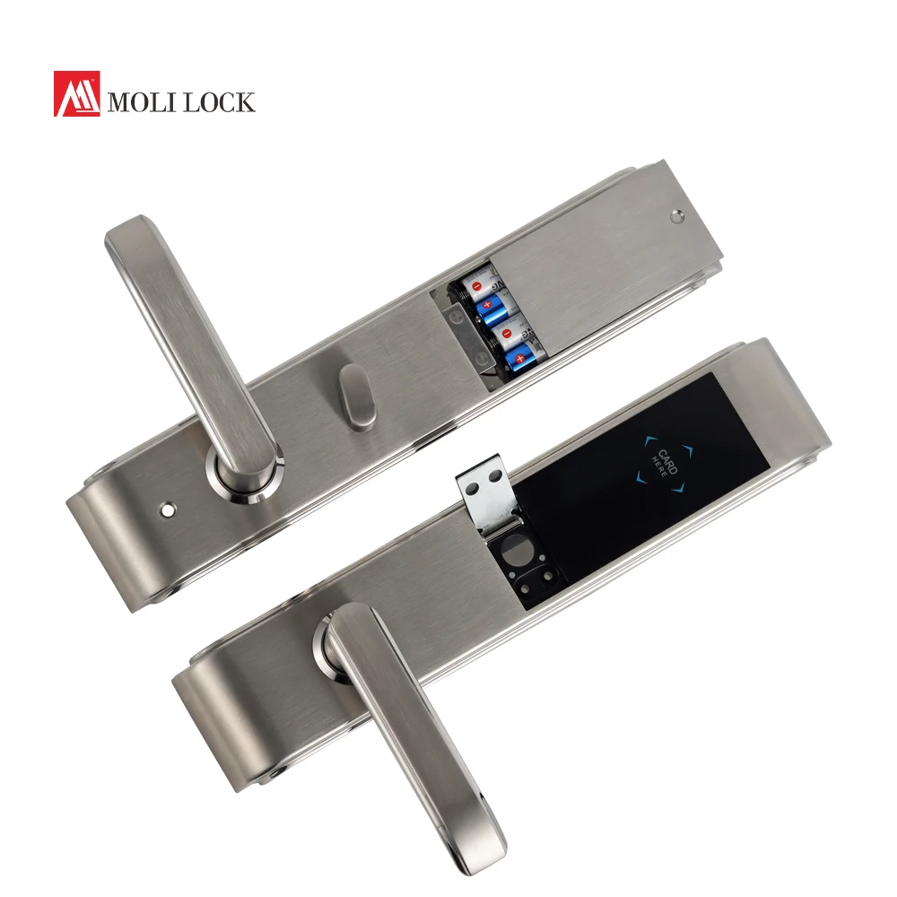Security Access Control System Waterproof Electronic Door Lock Rfid Key Smart Door Lock For Hotel