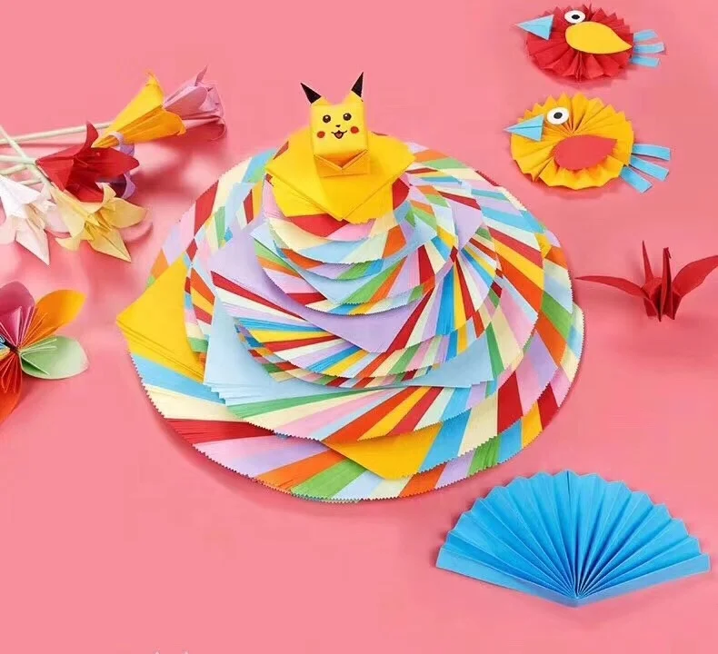 80g colorful wood free A4 wrapping paper for DIY use