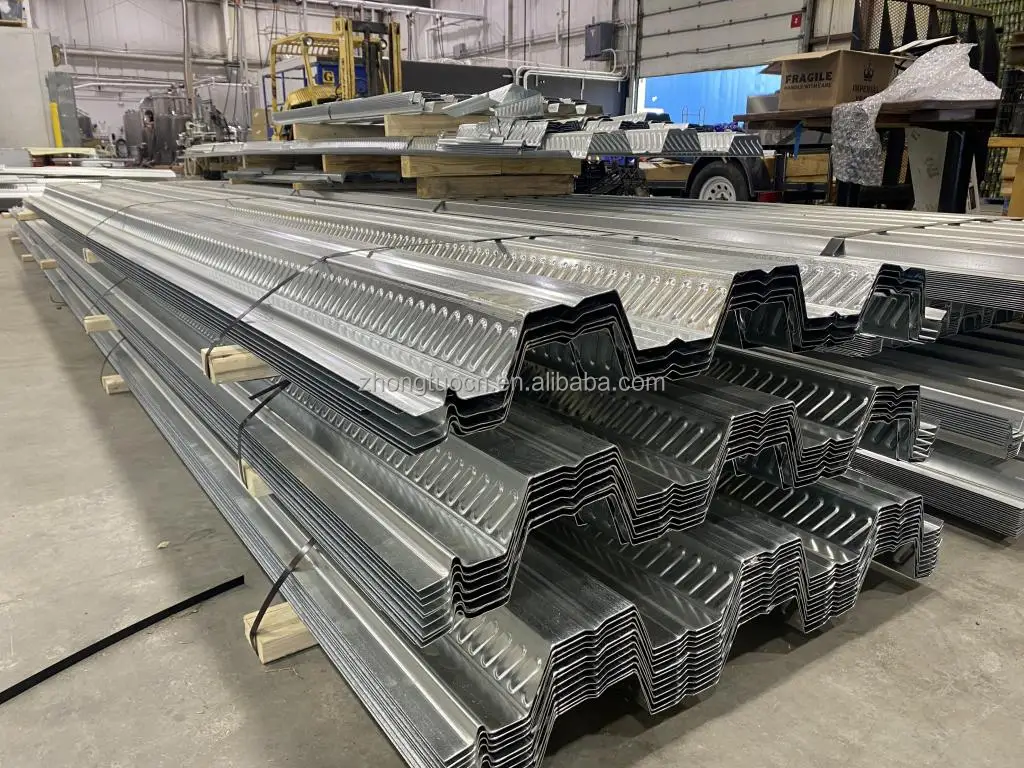 ZHONGTUO America USA 3'*36' 36 inch Composite Floor deck rolling forming machine for Type A B F N