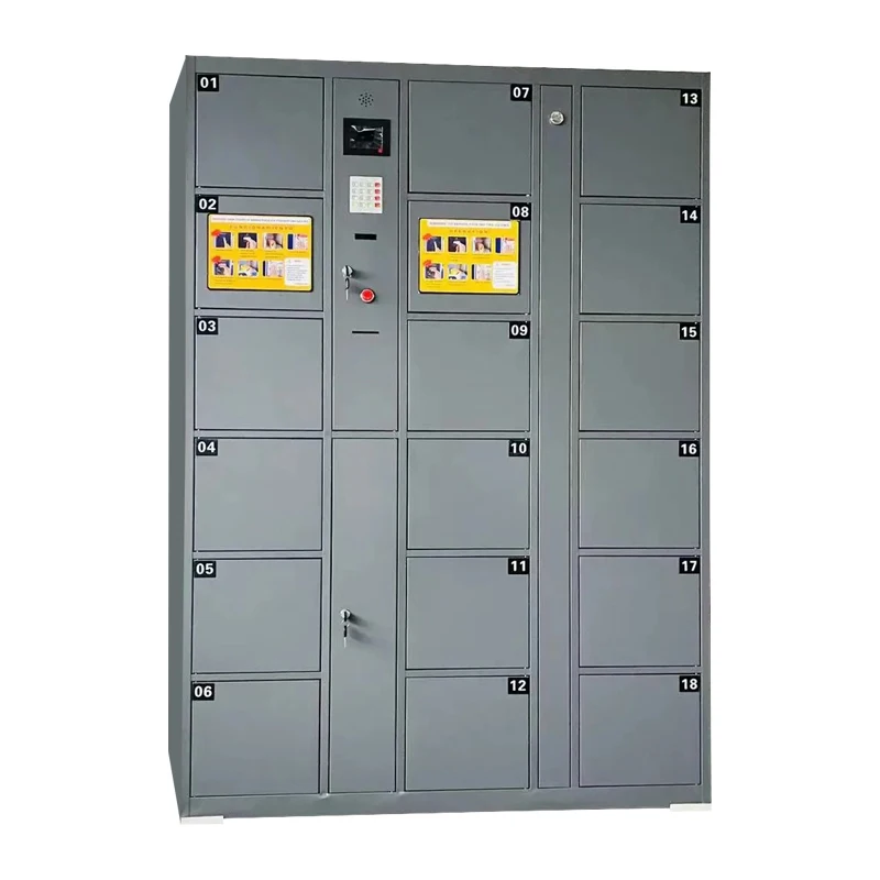 Selling high quality digital lock smart parcel locker accepting customized biometric member self service electronic locker