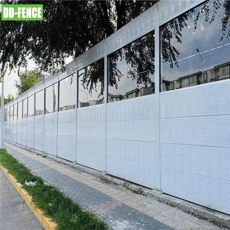 Factory Supply Metal Mobile Noise Reduction Road Sound Barrier Isolation Barrier Highway Noise Barrier