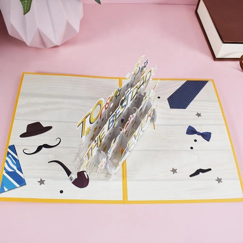 Поздравительные открытки Baifei с упаковкой, оптовая продажа поздравительных открыток