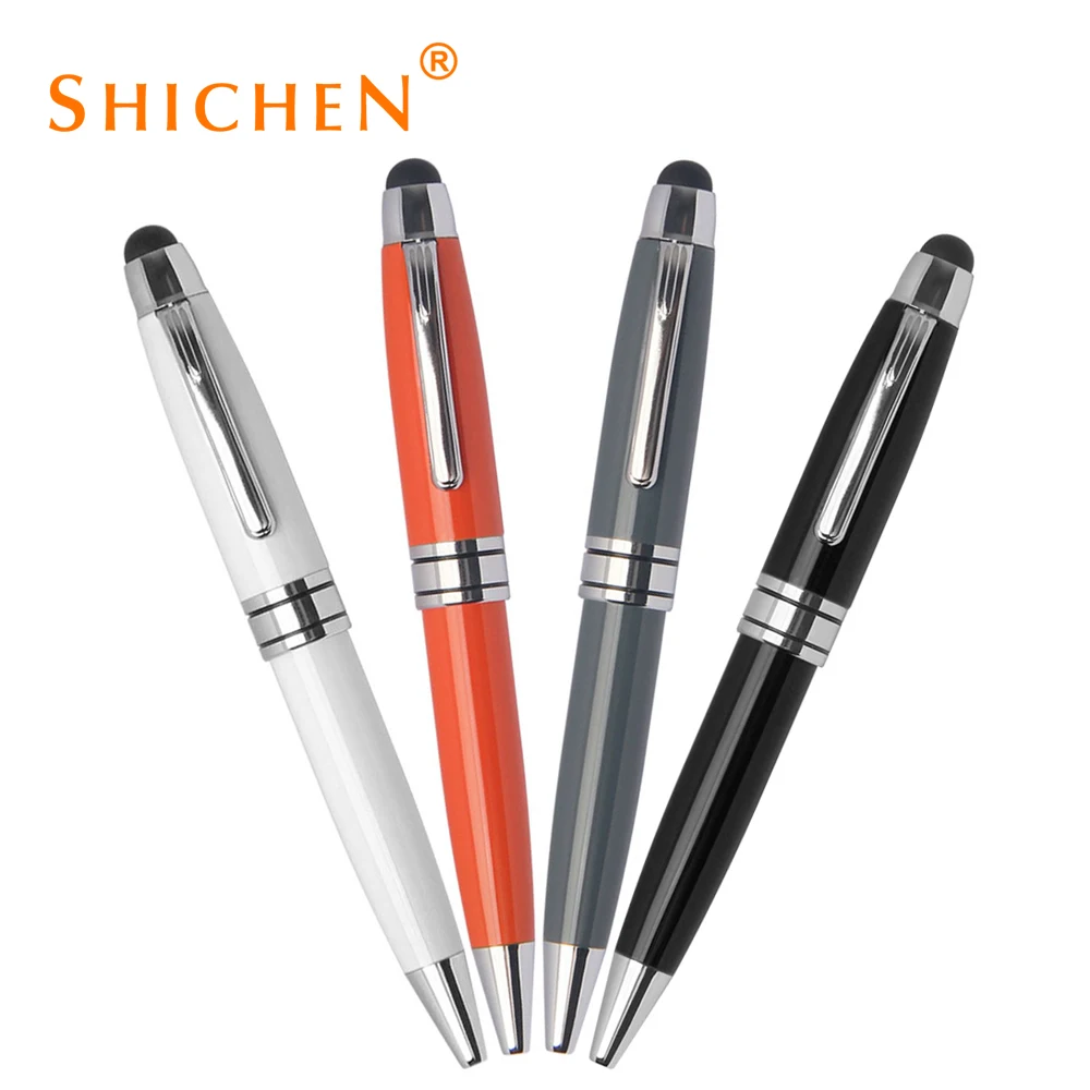 Executive pen metal logo  promotional pen stylus with custom logo  ballpoint pens