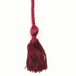 Two-color Braided Graduation Cord Custom Color College Graduation rayon Honor Cord