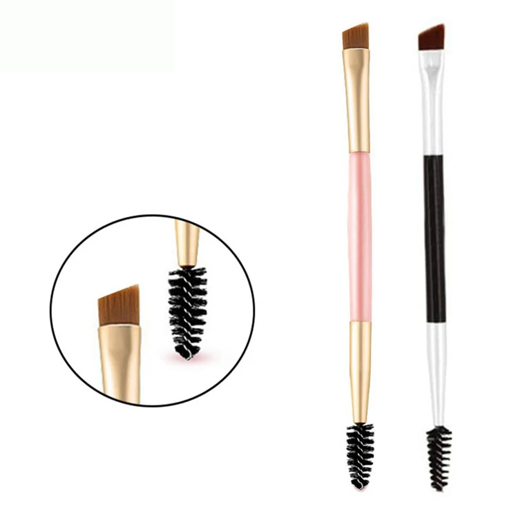 Double End Eyebrow Eyelash Brush Mascara Brushes Wands Makeup Applicator Eyelash Brush Extensions