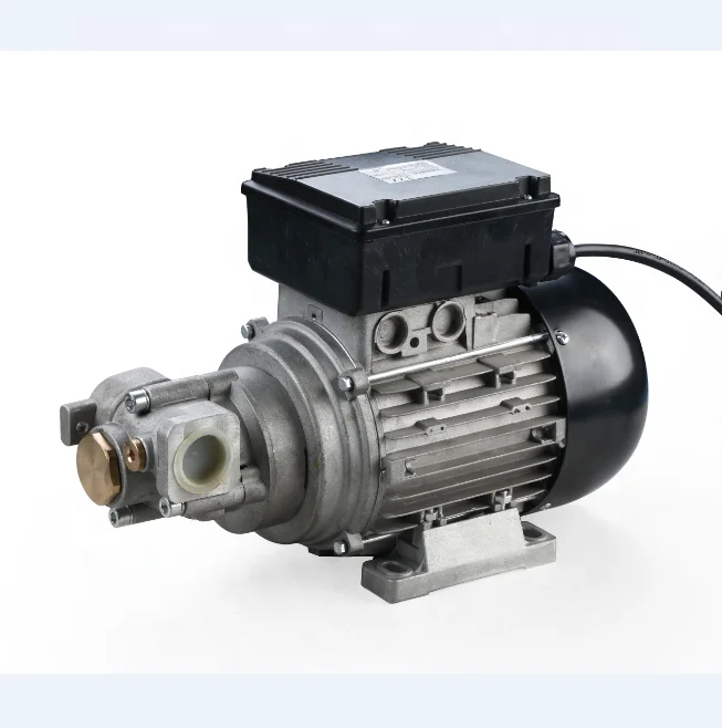 For transferring high viscosity oils electric gear pump AC lubrication oil transfer pump with CE