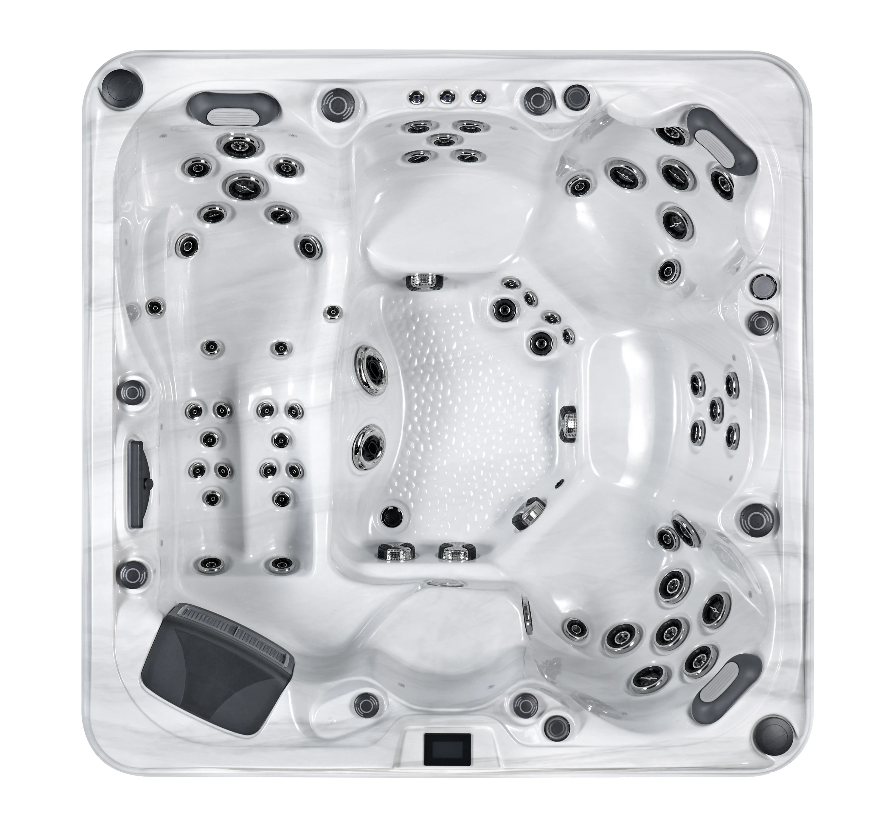 Sunrans New Style Outdoor Living Garden Hot Tubs With 2 Jet Pumps  For 5-6 Persons