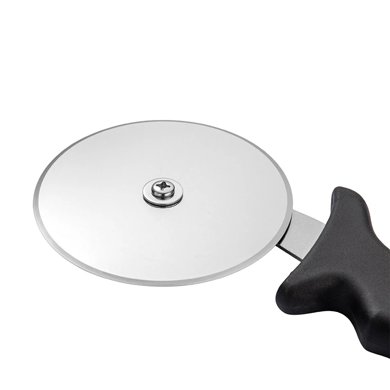 High Quality 2pcs/set Pizza Cutter Set with Plastic Handle Stainless Steel Roller Pizza Cutter Spatula Set Tools