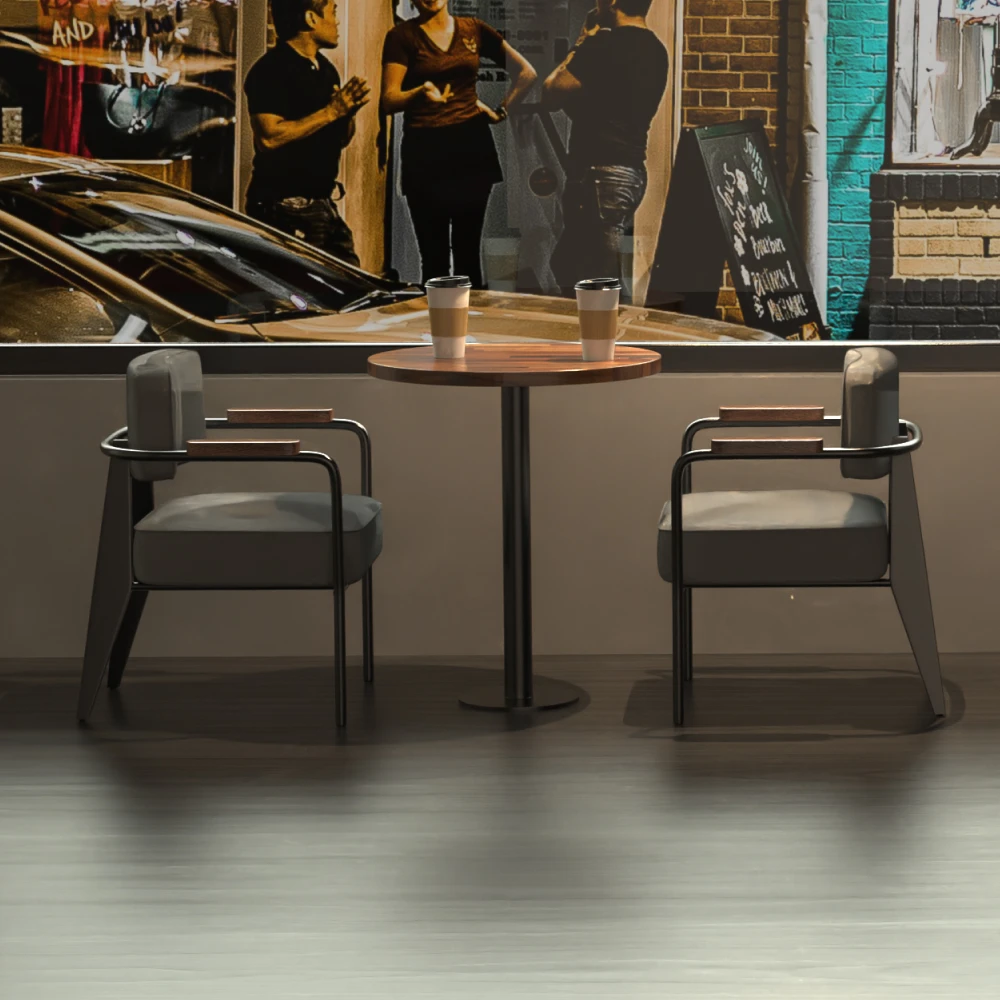 Customized Commercial Pub And Restaurant Furniture Cafe Shop  Restaurant Chairs and Table In Canada Bar Chairs For Coffee Shop