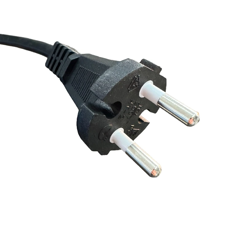 Yongxiang Korean 2 pin power cord KC Certification 2 Pin Straight Plug With Korean Mains Cable KC Power Cord 16A 250V
