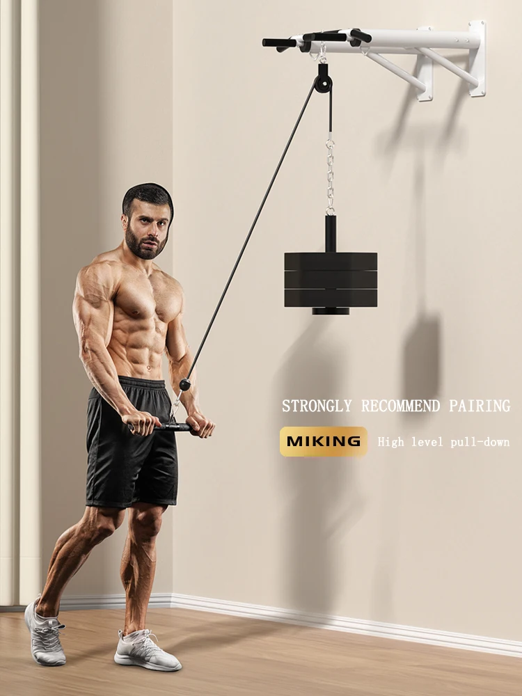 Pull Up Device Indoor Horizontal Bar Wall Mounted Pull Rod Home Exercise And Sports Equipment