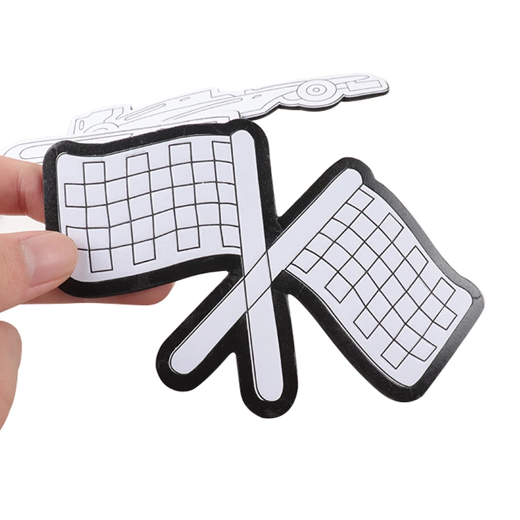 Custom Foil Fun Craft Colorful Sticker Transfer Painting Crafts for Kids Arts Crafts Fridge Magnet Toys