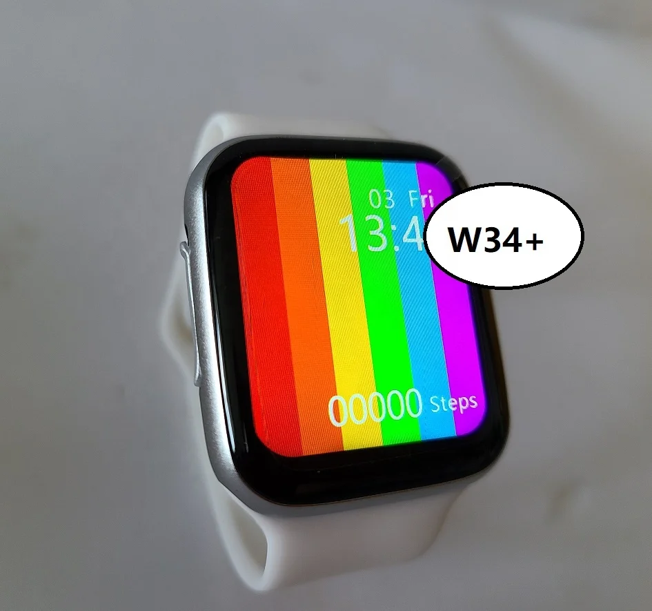 
 Смарт-часы IWO W34 +, IOS, Android, фитнес-трекер для здоровья, ЭКГ, пульсометр, водонепроницаемые Смарт-часы BT  