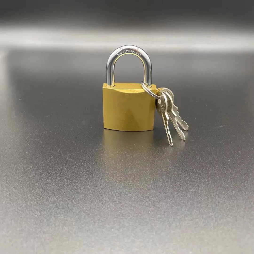 50mm imitate brass padlock good quality safety door lock safety iron padlock