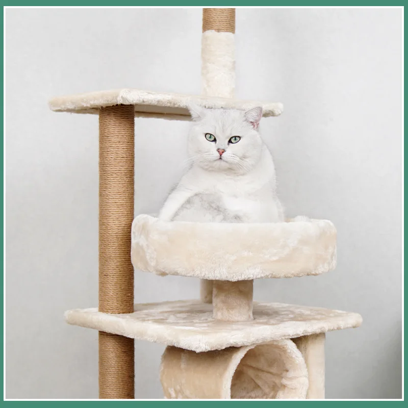 Hot Sale Cat Tree House Home Natural Paradise Popular Large Cat Scratcher Tree