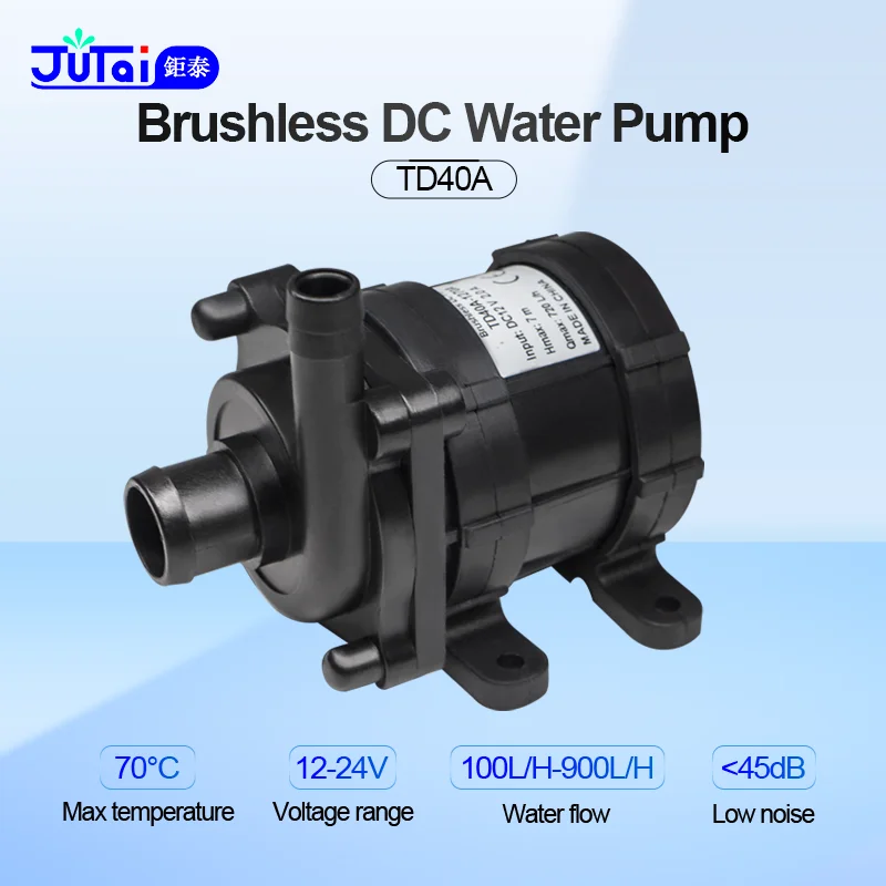 Micro DC water pump with high flow and high water head for medical machine 24 V 800 L/H for Smart Toliet