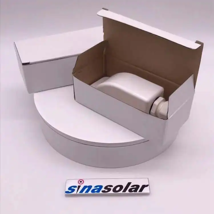 Waterproof Drill-free Glue ABS Solar Panel Corner Mounting Bracket Single Cable Entry Gland Kit For RV Marine Flat Roof Caravan