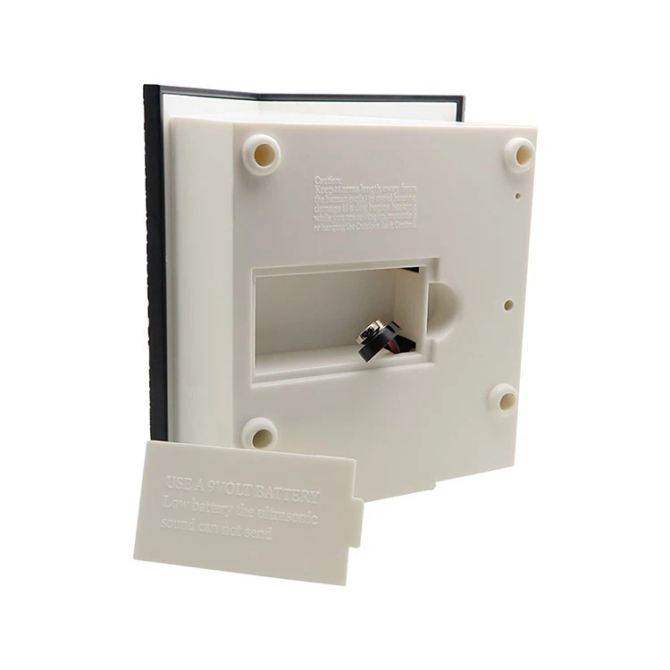 New Bark Box Outdoor Dog Repellent Device with Adjustable Ultrasonic Level Control Safe for Small Medium Large Dogs,