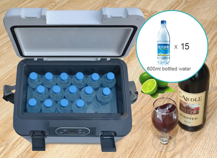 cheap portable fridge 19L 12v charger fridge car refrigerator for sale