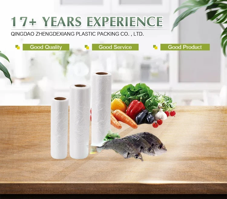 PE cling film roll food wrapping