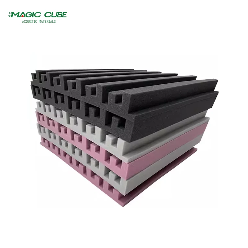 Popular Style Black Soundproofing Acoustic Foam Panels Wholesale for Recording Studio