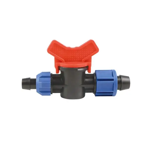 Swivel Lock with Two Lock Nut for Drip Tape and PE Pipe for Agricultural Irrigation System