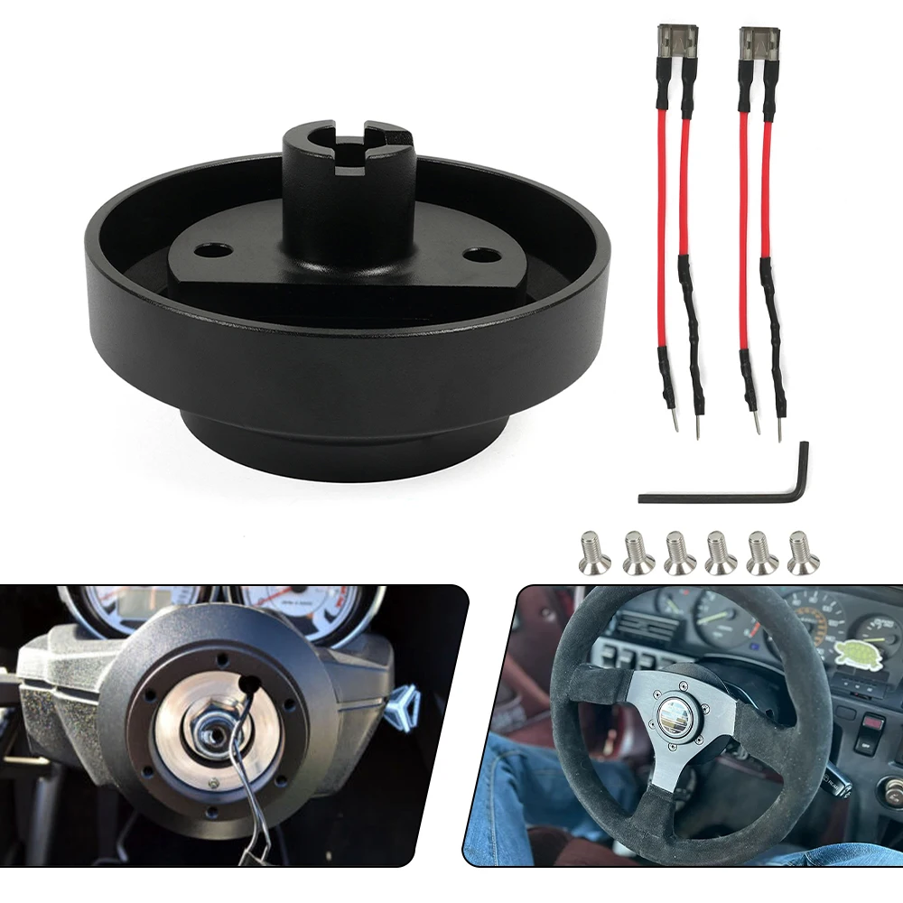 131H  Base Hub Adapter Short Steering Wheel Boss Kit for Acura RSX TL/RL Integra Honda Civic Accord Fit CRV/CRZ/S2000