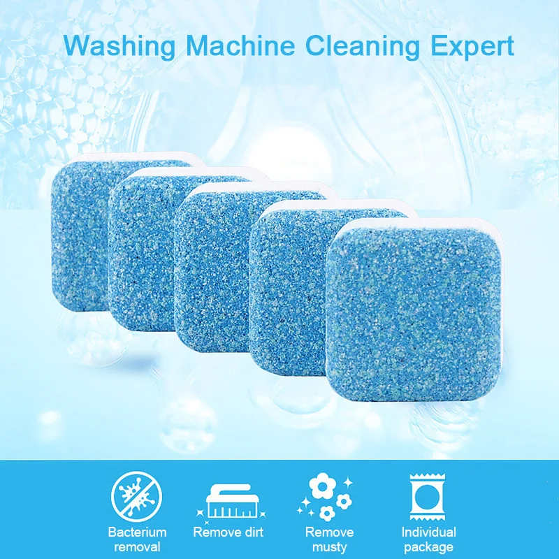 Eco friendly washing machine deep cleaner effervescent cleaning tablets