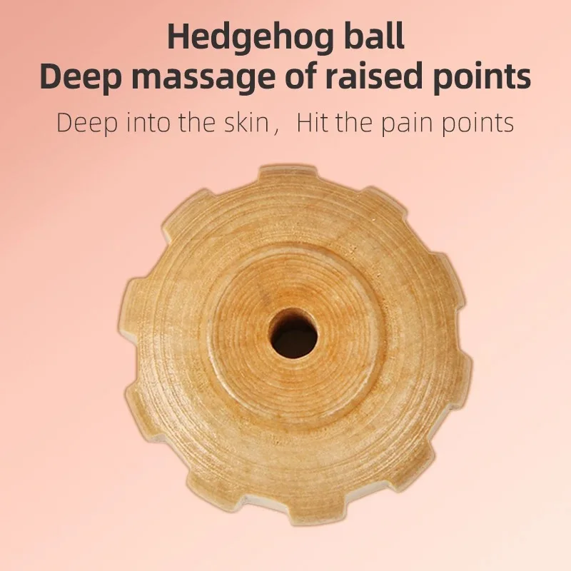 Wood Back Massage Tool  Anti Cellulite Lymphatic Drainage Tool Wood Therapy Tool Wood Massage for Body Pain Release