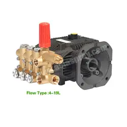 Water jetter mechanical horizontal plunger 100Bar 1450Psi high pressure washer pump