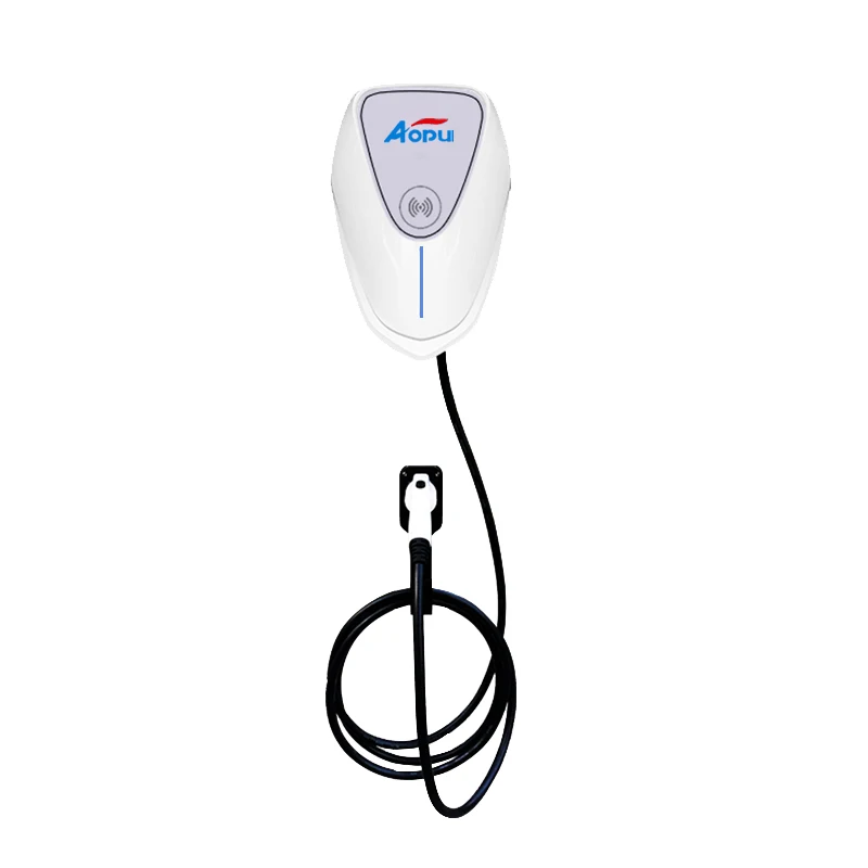 Grey Appearance Maximum Output Power 7kva Home Electric Car Latest Ev Charger