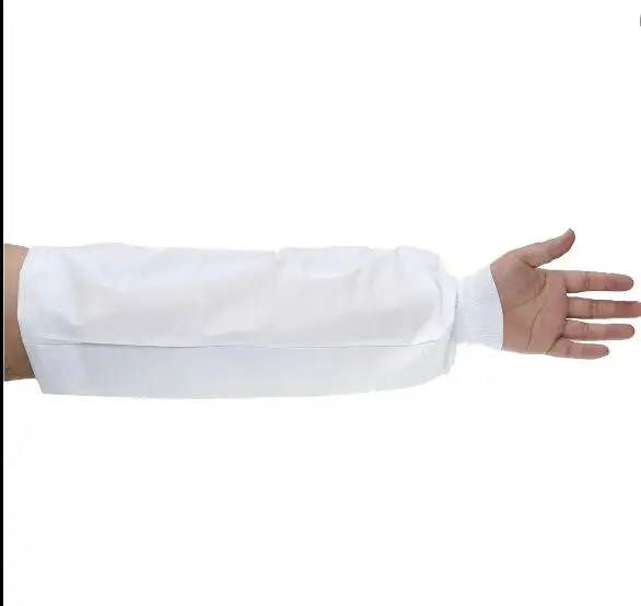 100% virgin material PE/nonwoven Sleeve Cover/protector cover white blue yellow