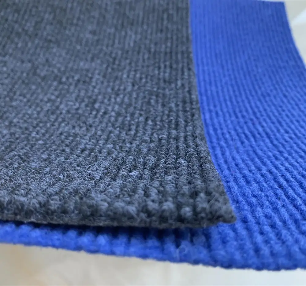 Nonwoven needle punched stripe rib marquee event tent wedding stage runner outdoor carpet