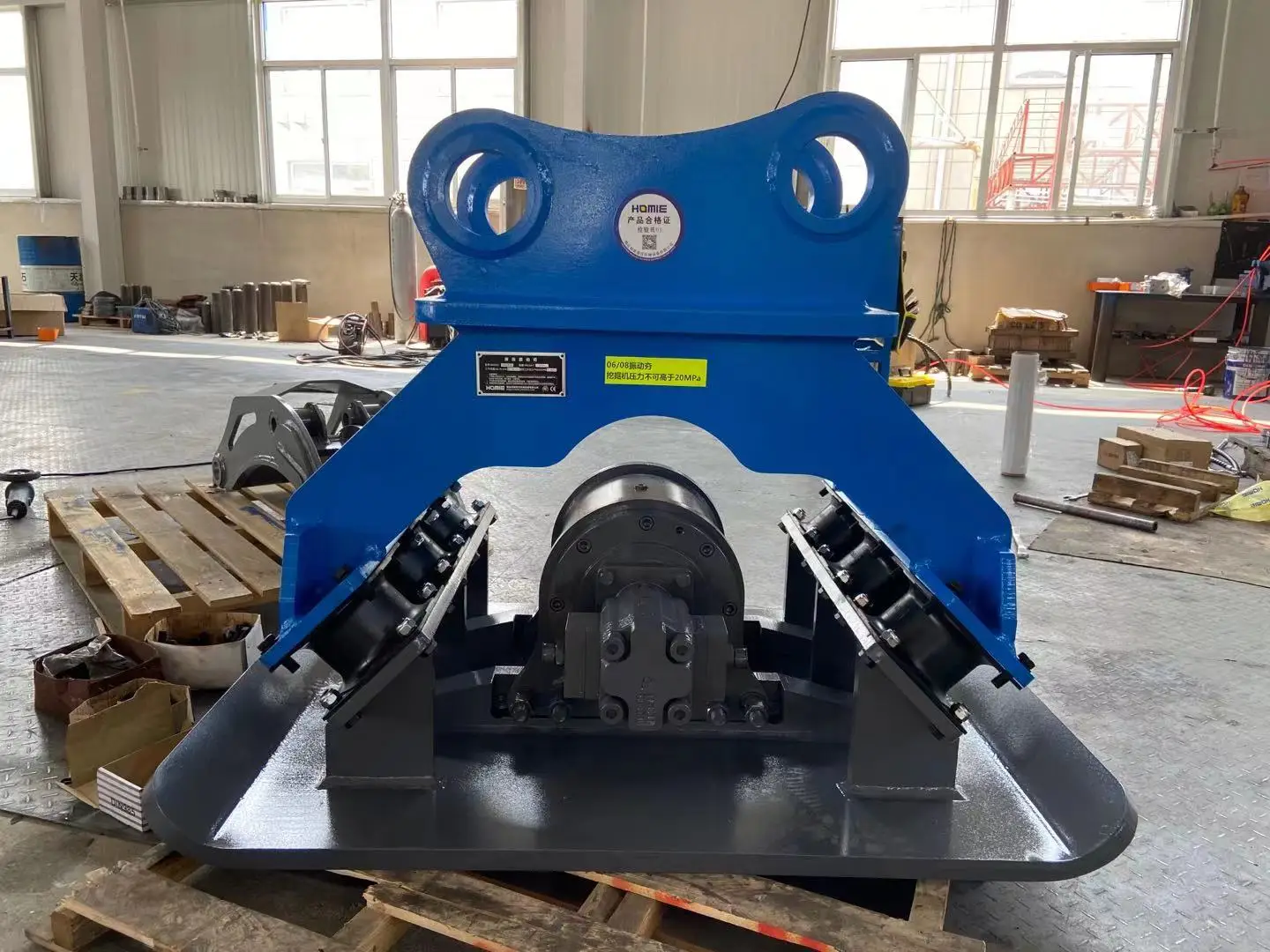 PC210 PC220 гидравлический уплотнитель почвы Вибрирующая пластина уплотнитель