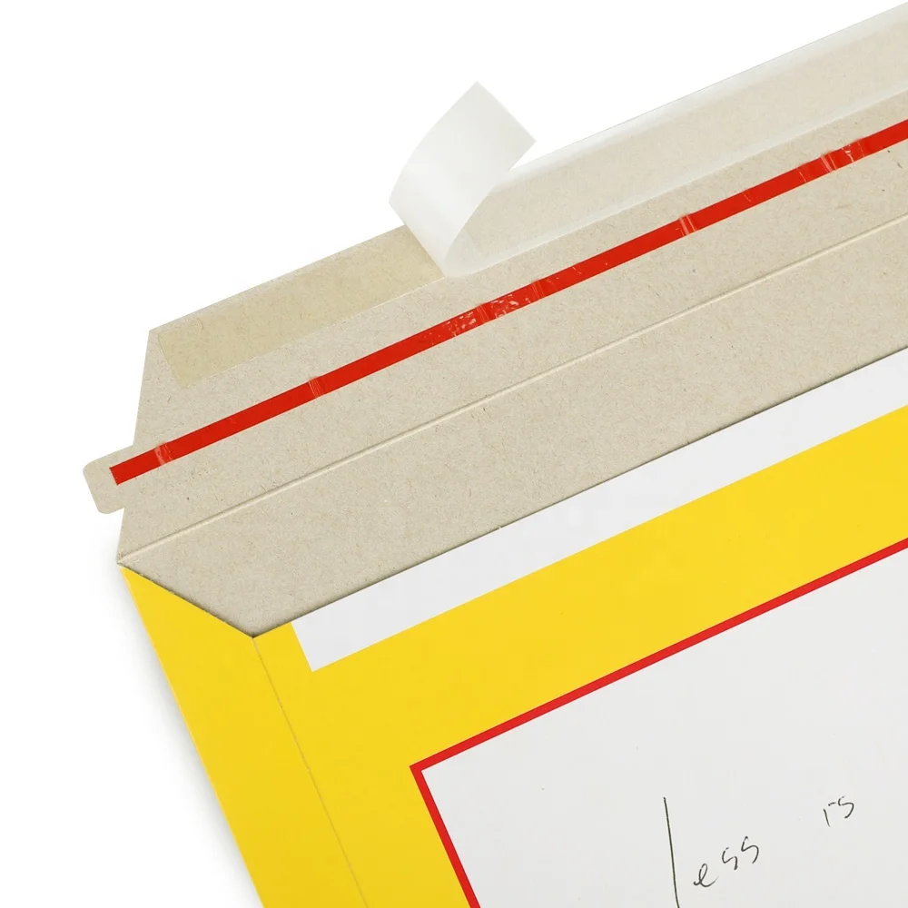 Wholesale Custom Printing Cardboard Envelope A4 EMS Express Document Envelopes DHL Express Cardboard Envelopes