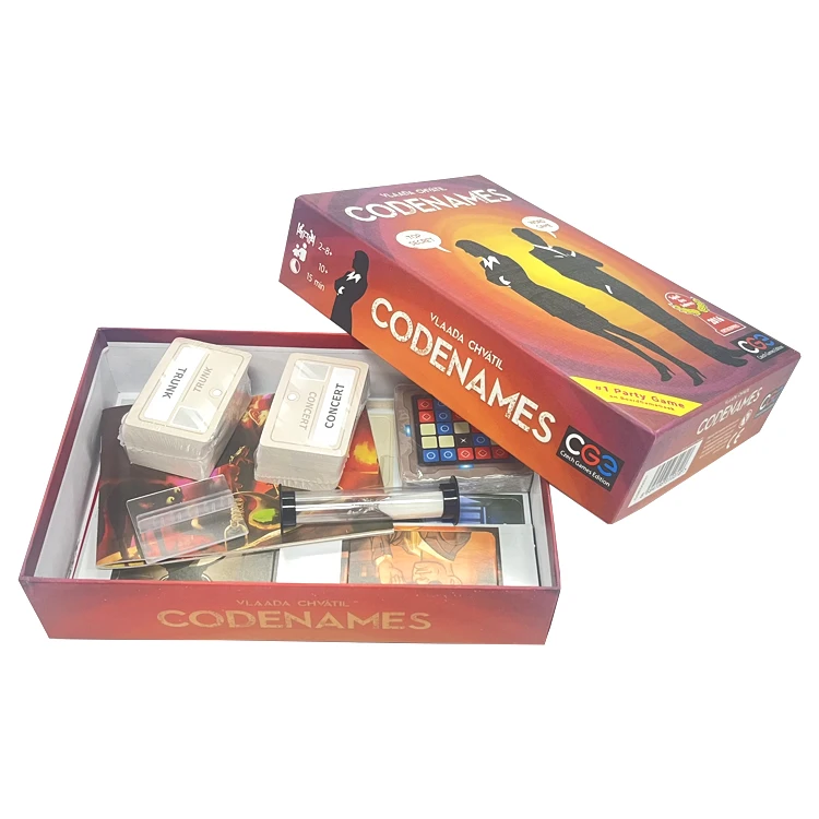 Customized Design top quality top sale drinking board game card deck custom printing service with PP tray and accessories