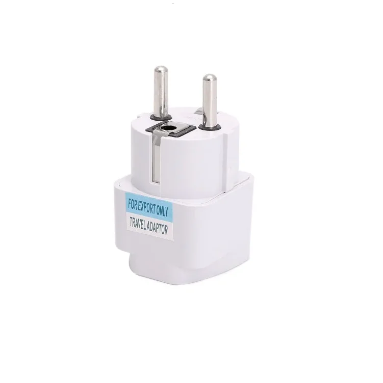 Germany French plug adaptor universal travel adaptor double adapter plug socket Travel Conversion Plug