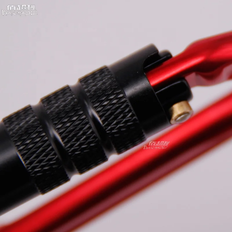 Baichaoli 7075  Aviation Aluminum Automatic locking carabiner hooks