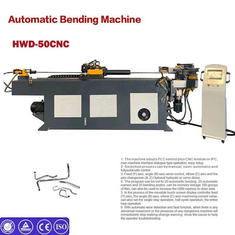 38CNC  3Axis bending machine Stainless steel aluminum other bending machine pipe and tube bending machines