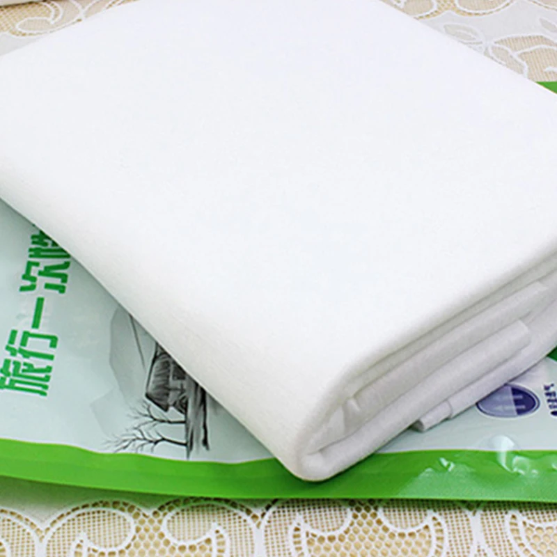 
High quality nonwoven bath towel Home Disposable Bathroom Shower Spunlace Nonwoven Bath biodegradable towel 