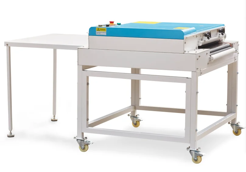 Semi Automatic Self Peeling 600 mm width Laminator Machine Roller heating  Bonding heat press Gilding Press Laminating Machines