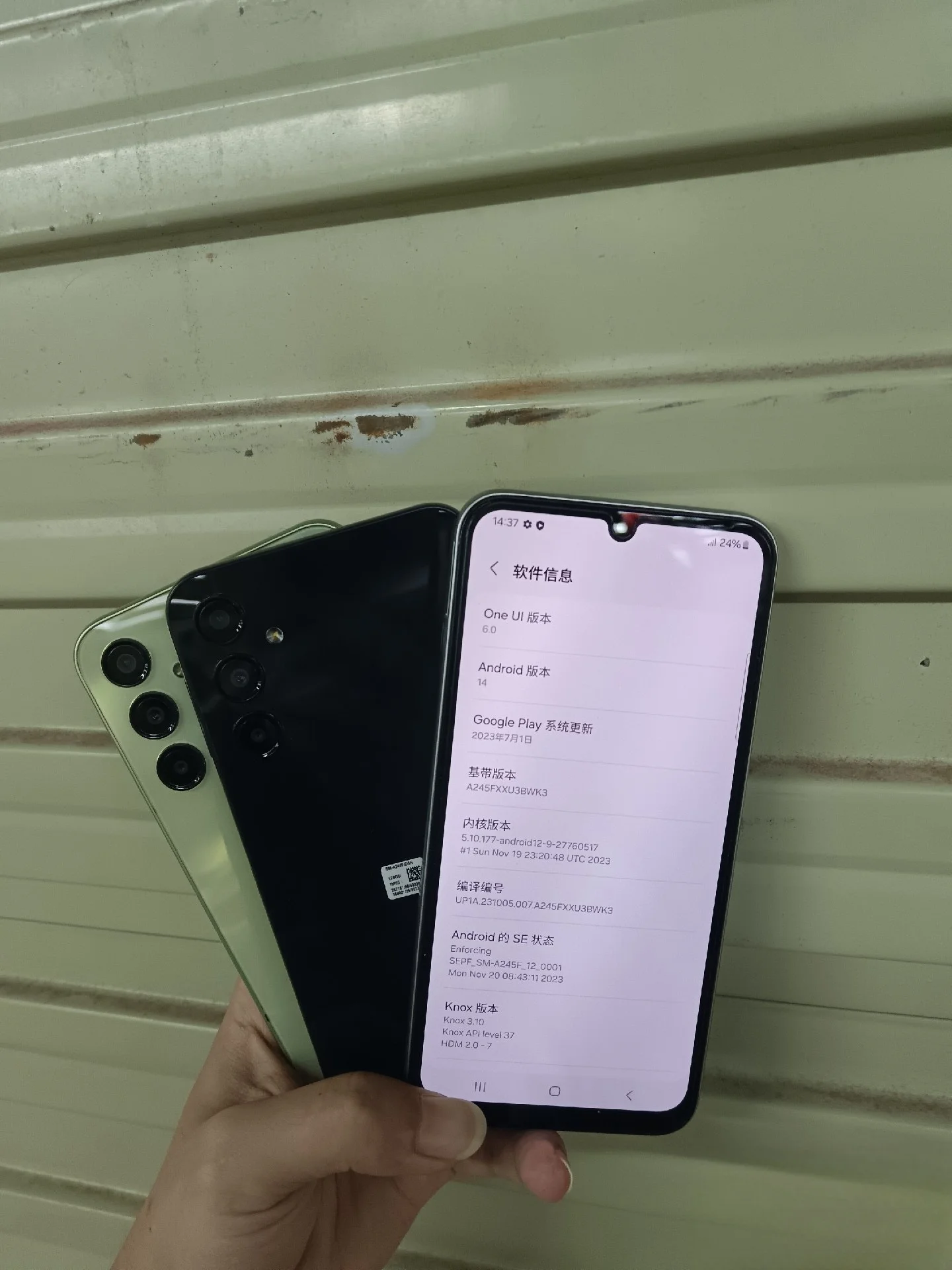 Bulk Sale Product Electronic Used In Stock Wholesale A24 5G Phone Mobile Phone for Android System