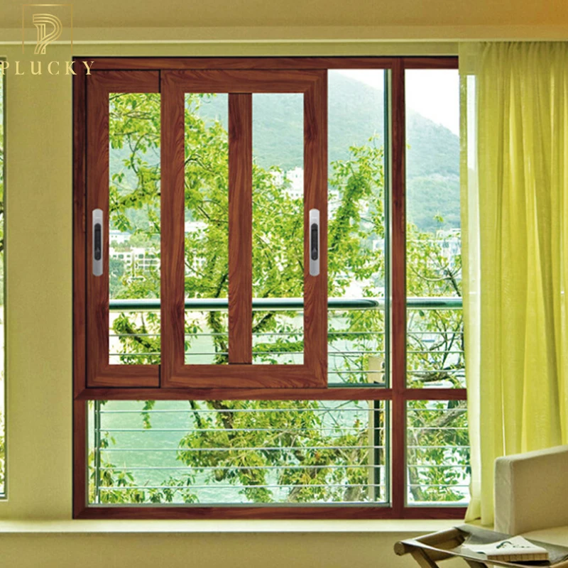 Foshan supplier Double glazes interior aluminum sliding window